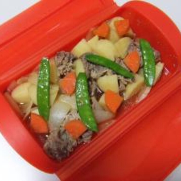 簡単 ルクエスチームケースで肉じゃが レシピ 作り方 By Kfuhkorgjk 楽天レシピ